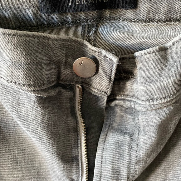 J Brand Designer Ripped Jeans Grey Men’s Slim Straight 32W x 28L - Picture 6 of 6